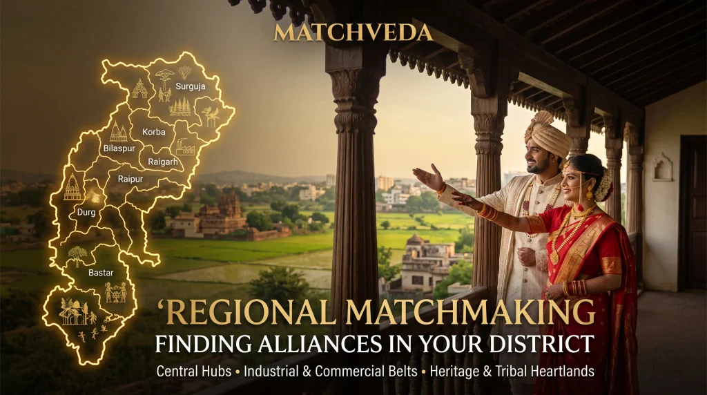 Find city-wise matches in Chhattisgarh on MatchVeda.