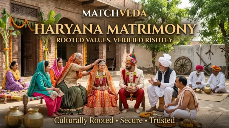 Find free, verified rishtey across Haryana on MatchVeda.