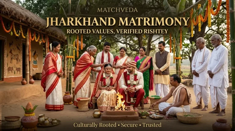 Find verified matches across Jharkhand on MatchVeda.