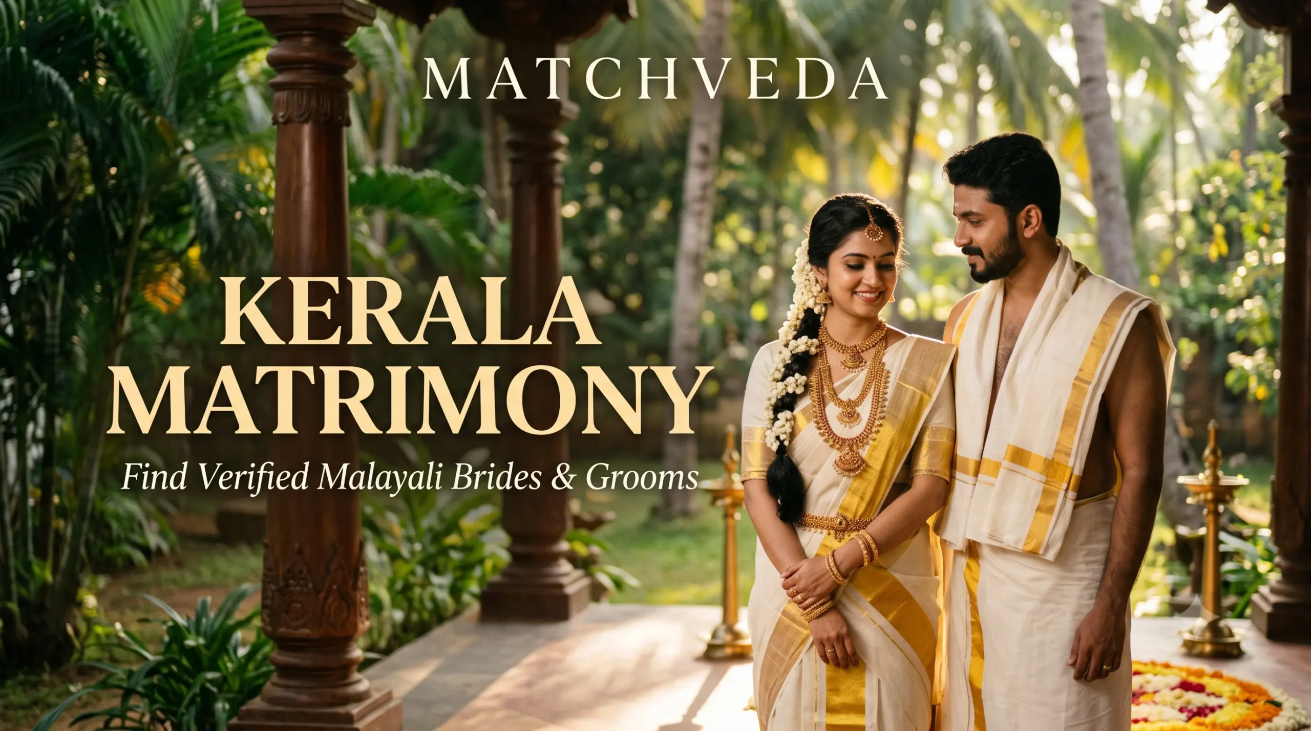 Find verified malayali brides and grooms on MatchVeda.