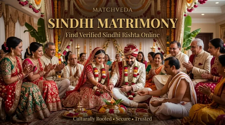 Find Verified Sindhi matches on MatchVeda.